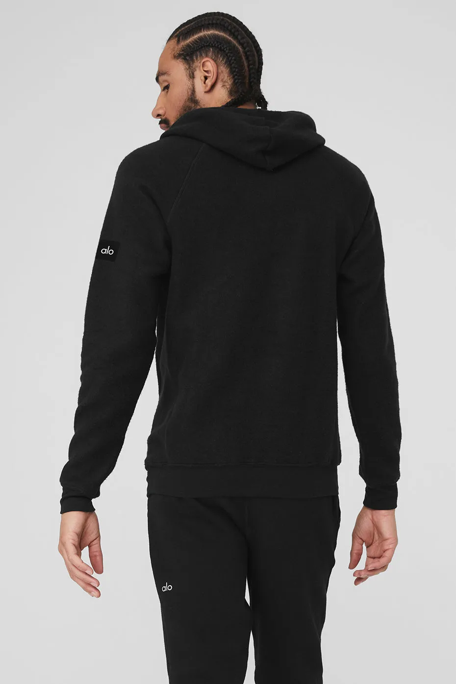 The Triumph Hoodie - Black sold by Alo Yoga product image thumbnail 3