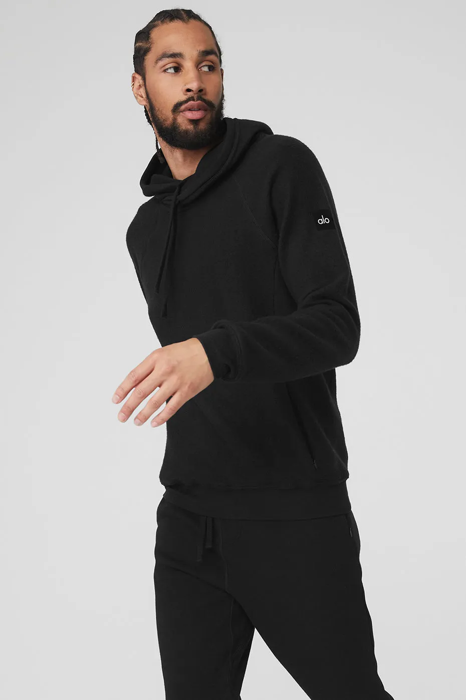 The Triumph Hoodie - Black sold by Alo Yoga product image thumbnail 2