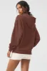 Accolade Hoodie - Chestnut sold by Alo Yoga
