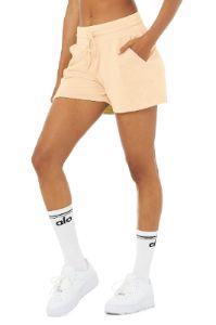 Washed Avenue Sweat Short - Putty Wash sold by Alo Yoga