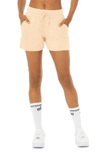 Washed Avenue Sweat Short - Putty Wash sold by Alo Yoga