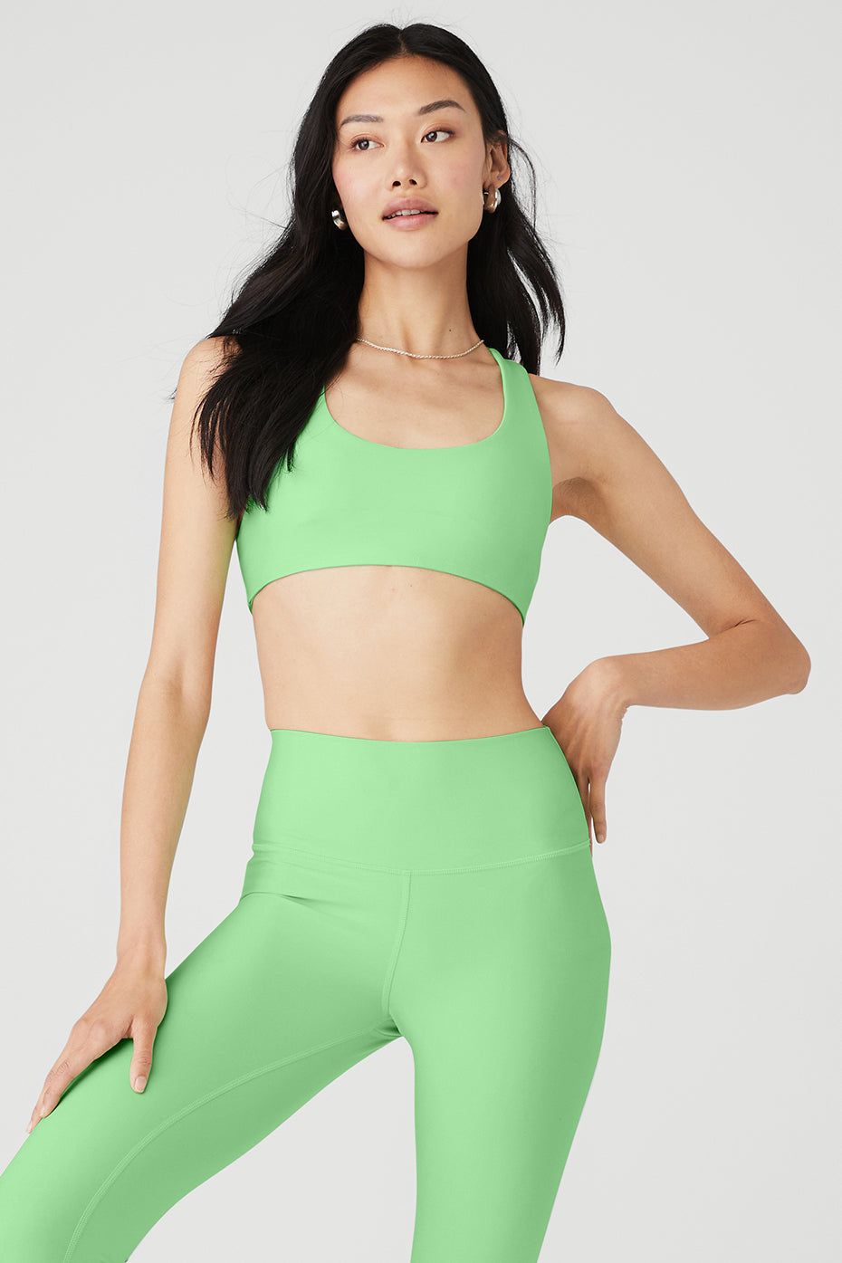 Airlift Advantage Racerback Bra - Ultramint sold by Alo Yoga