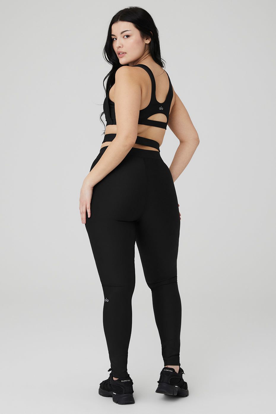 Airlift All Access Bra & Airlift High-Waist All Access Legging Set - Black sold by Alo Yoga product image thumbnail 6