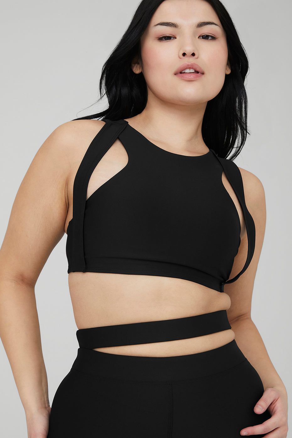 Airlift All Access Bra & Airlift High-Waist All Access Legging Set - Black sold by Alo Yoga product image thumbnail 8