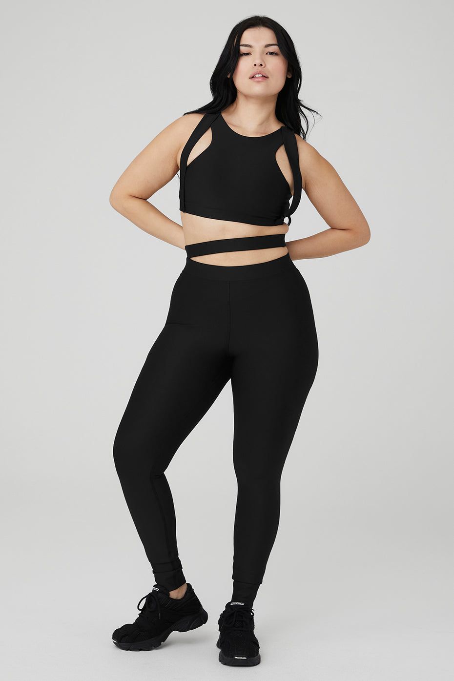 Airlift All Access Bra & Airlift High-Waist All Access Legging Set - Black sold by Alo Yoga product image thumbnail 5
