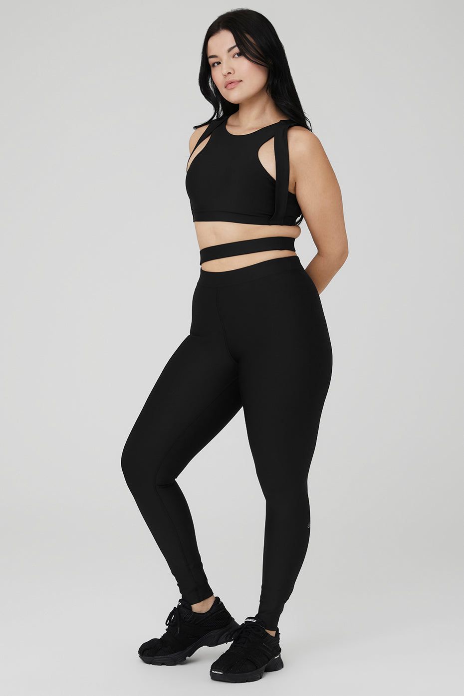 Airlift All Access Bra & Airlift High-Waist All Access Legging Set - Black sold by Alo Yoga product image thumbnail 7