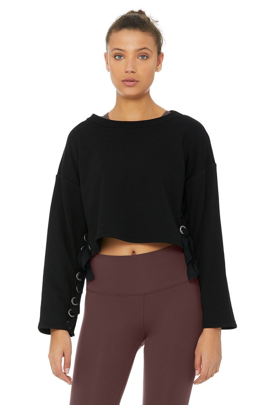 Suspension Pullover - Black sold by Alo Yoga