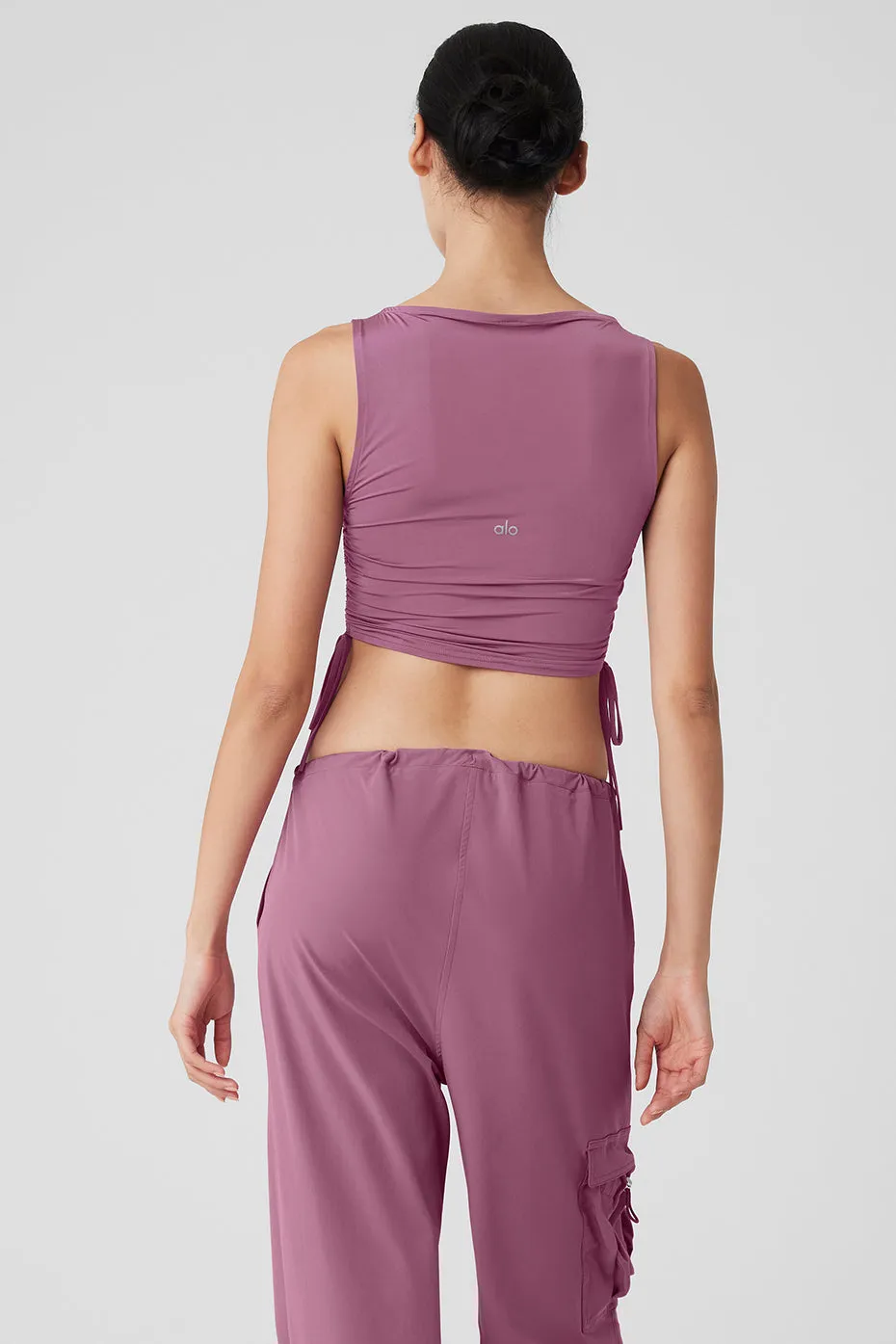 Standout Cropped Tank - Soft Mulberry sold by Alo Yoga product image thumbnail 2