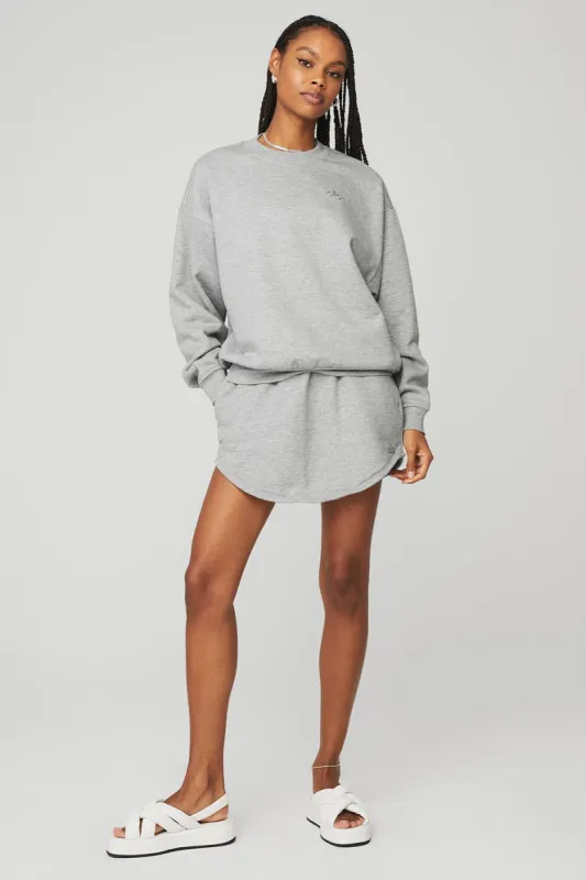 Accolade Crew Neck Pullover & High-Waist Accolade Skirt Set sold by Alo Yoga