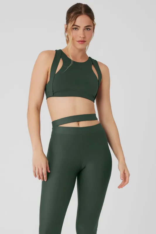 Airlift All Access Bra - Dark Cactus sold by Alo Yoga