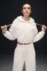 Cropped Cozy Day Full Zip Jacket - Ivory sold by Alo Yoga