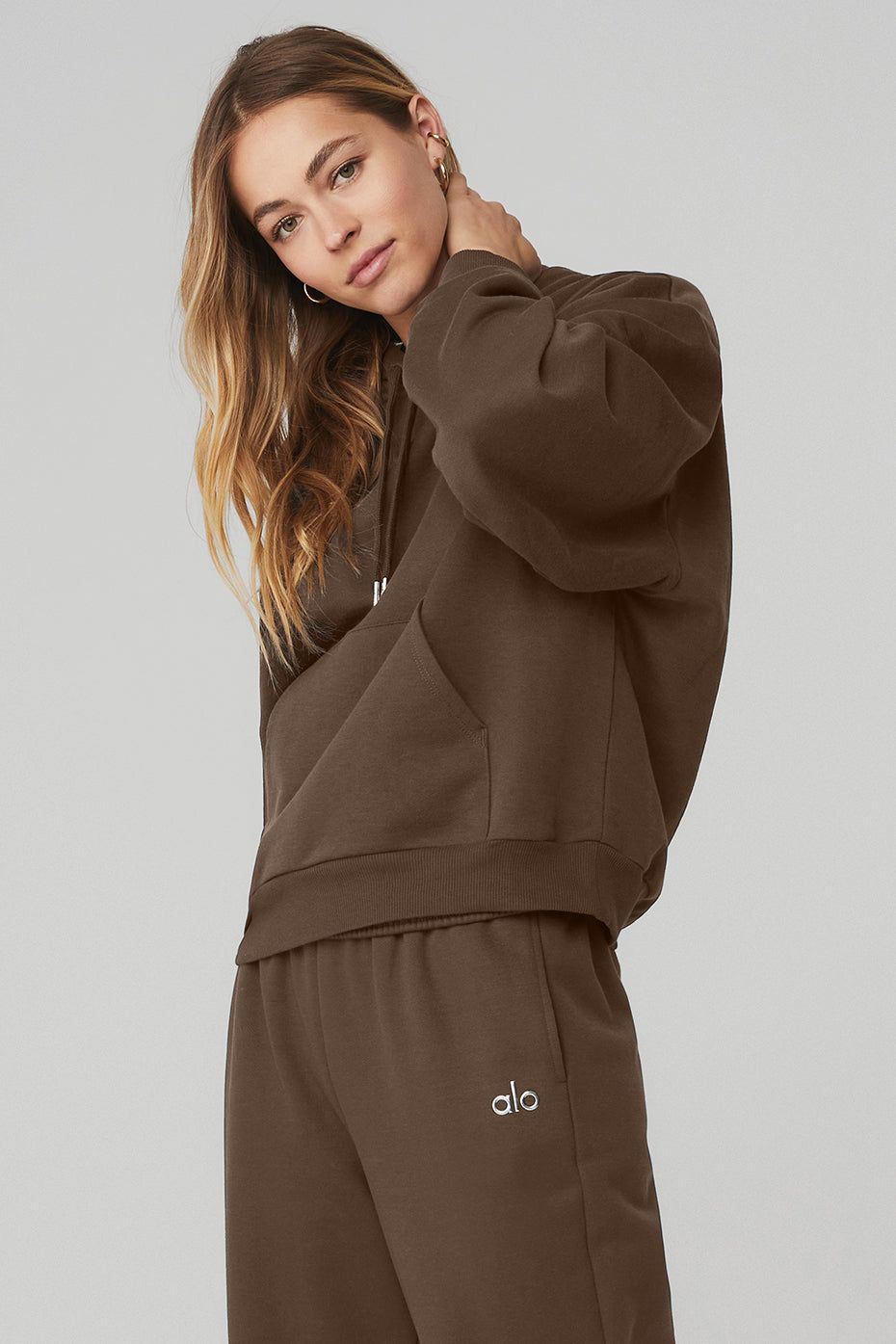 Accolade Hoodie - Espresso sold by Alo Yoga product image thumbnail 3