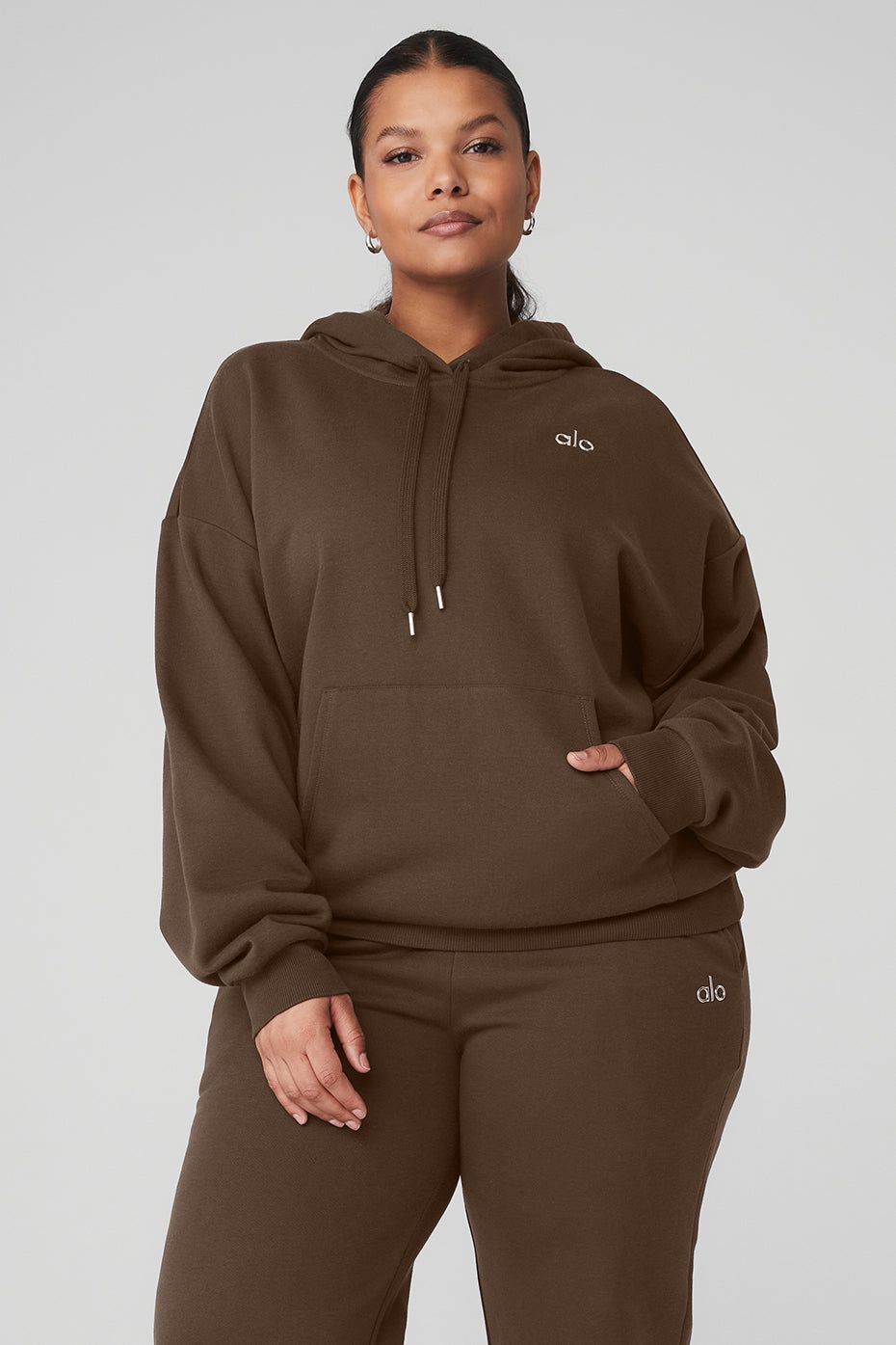 Accolade Hoodie - Espresso sold by Alo Yoga product image thumbnail 6