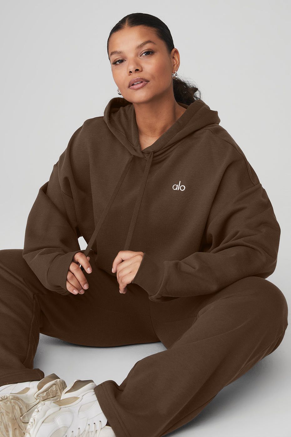 Accolade Hoodie - Espresso sold by Alo Yoga product image thumbnail 9