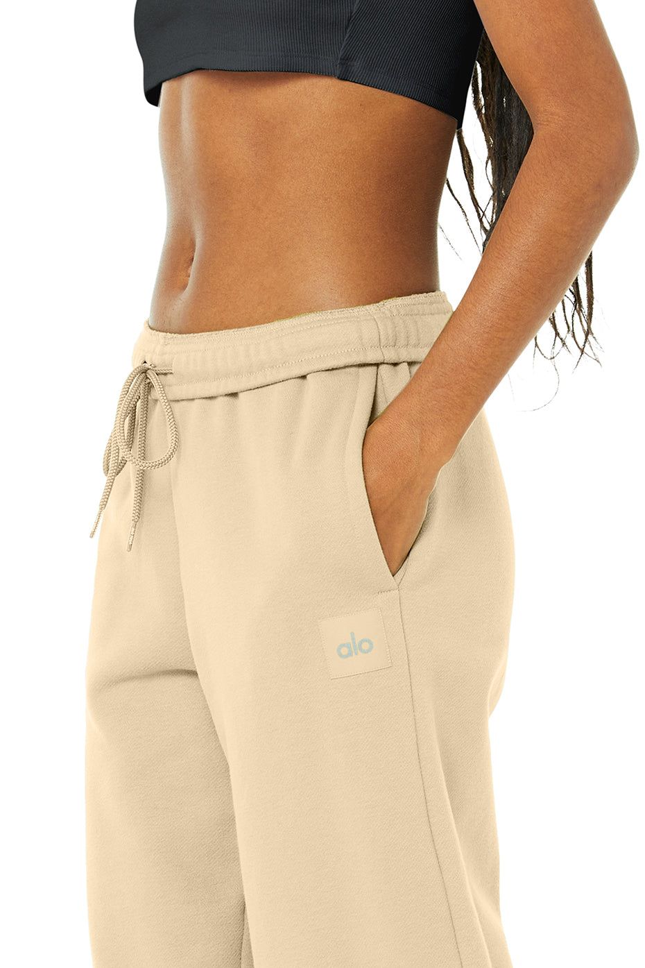Renown Heavy Weight Sweatpant - Sand Dune sold by Alo Yoga product image thumbnail 4