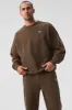 Accolade Crew Neck Pullover - Espresso sold by Alo Yoga