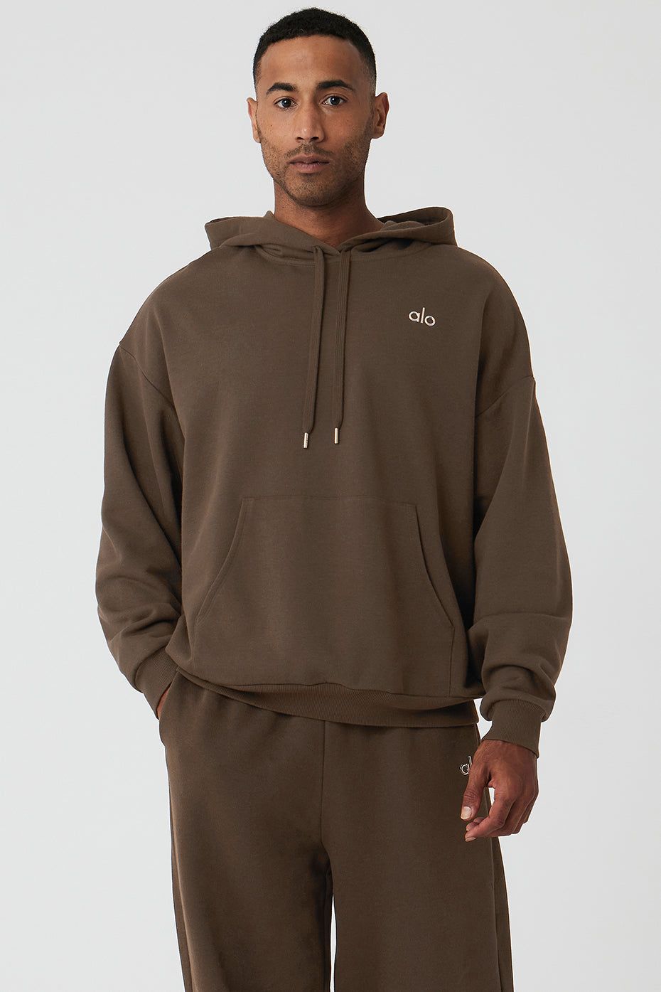 Accolade Hoodie - Espresso sold by Alo Yoga