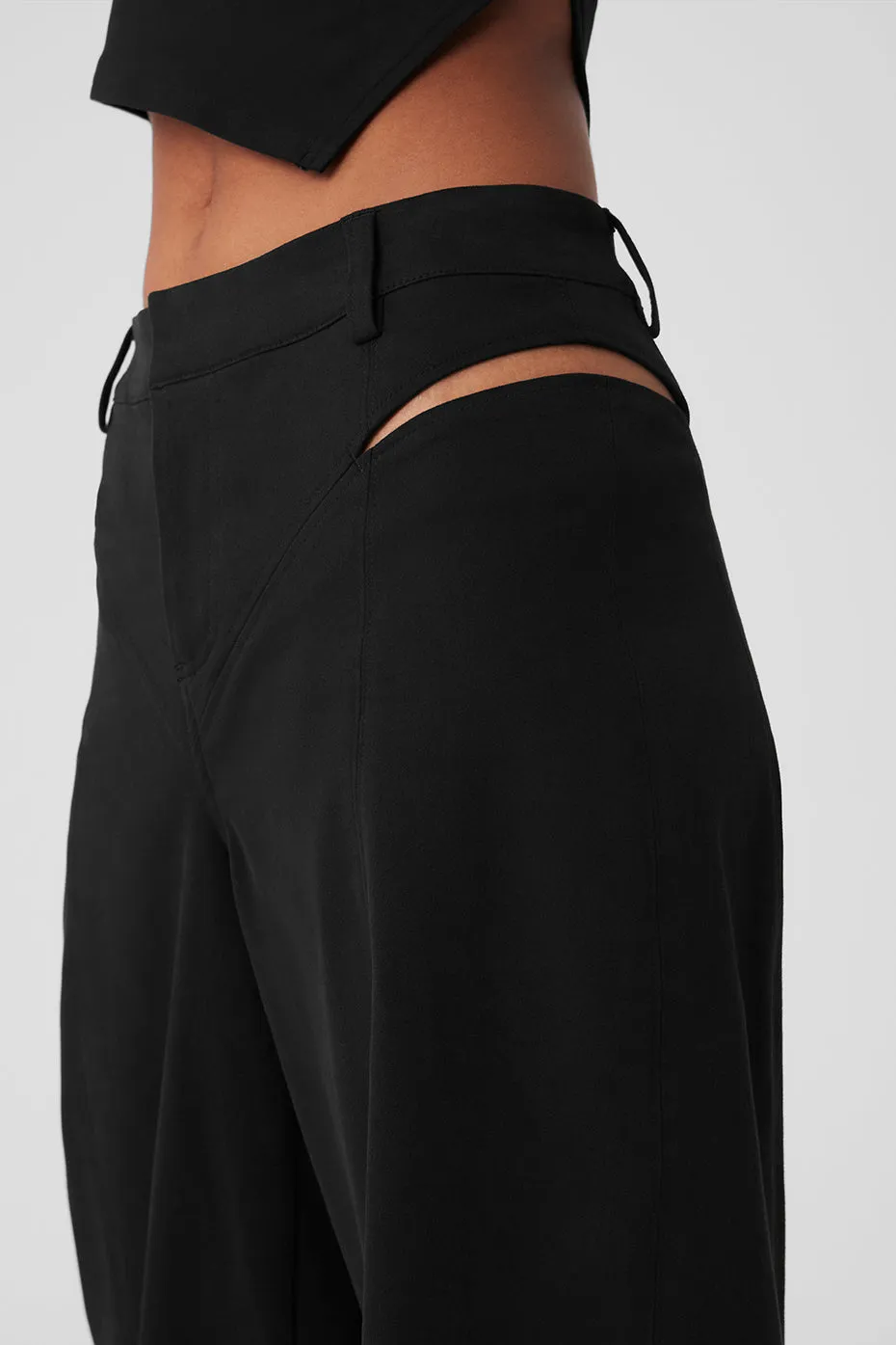 High-Waist Risk Taker Trouser - Black sold by Alo Yoga product image thumbnail 4