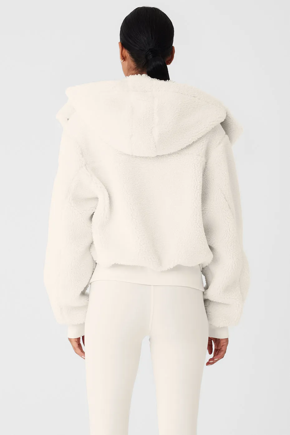 Foxy Sherpa Jacket - Ivory sold by Alo Yoga product image thumbnail 2