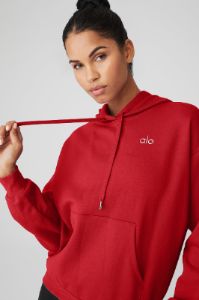 Accolade Hoodie - Classic Red sold by Alo Yoga