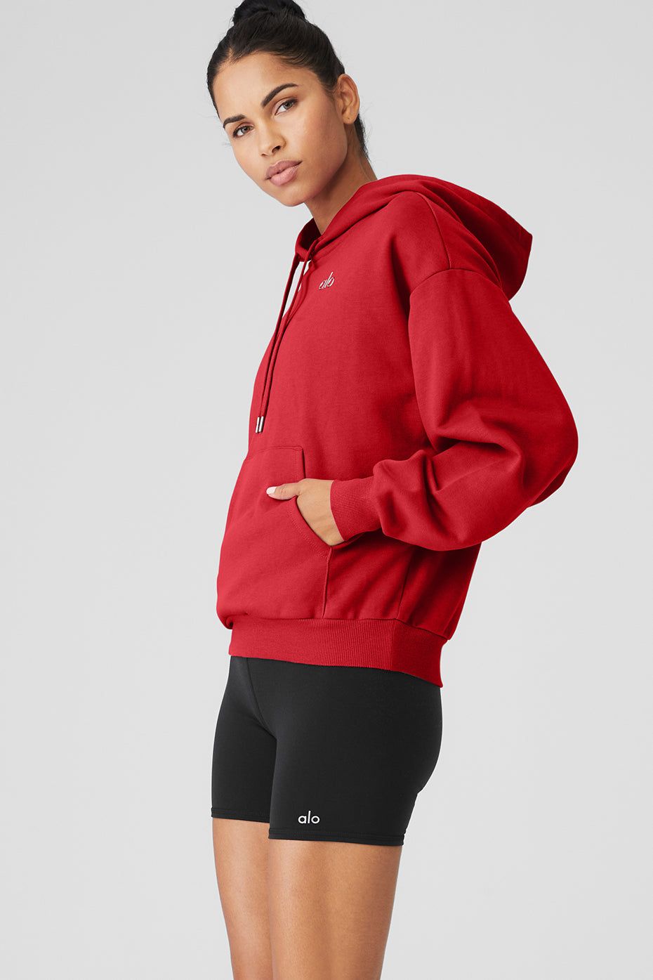 Accolade Hoodie - Classic Red sold by Alo Yoga product image thumbnail 3