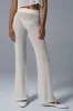 Striped Mesh Tropical Nights Flare Pant - Ivory sold by Alo Yoga