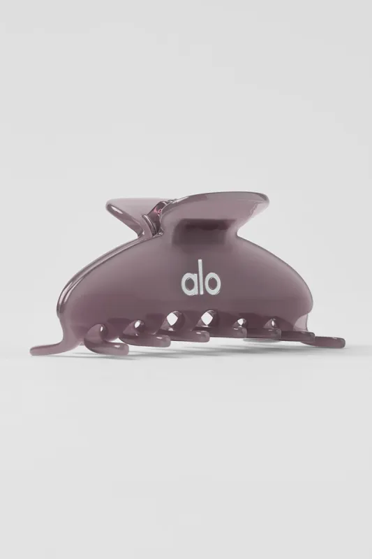90's Claw Clip - Raisinette Clear sold by Alo Yoga