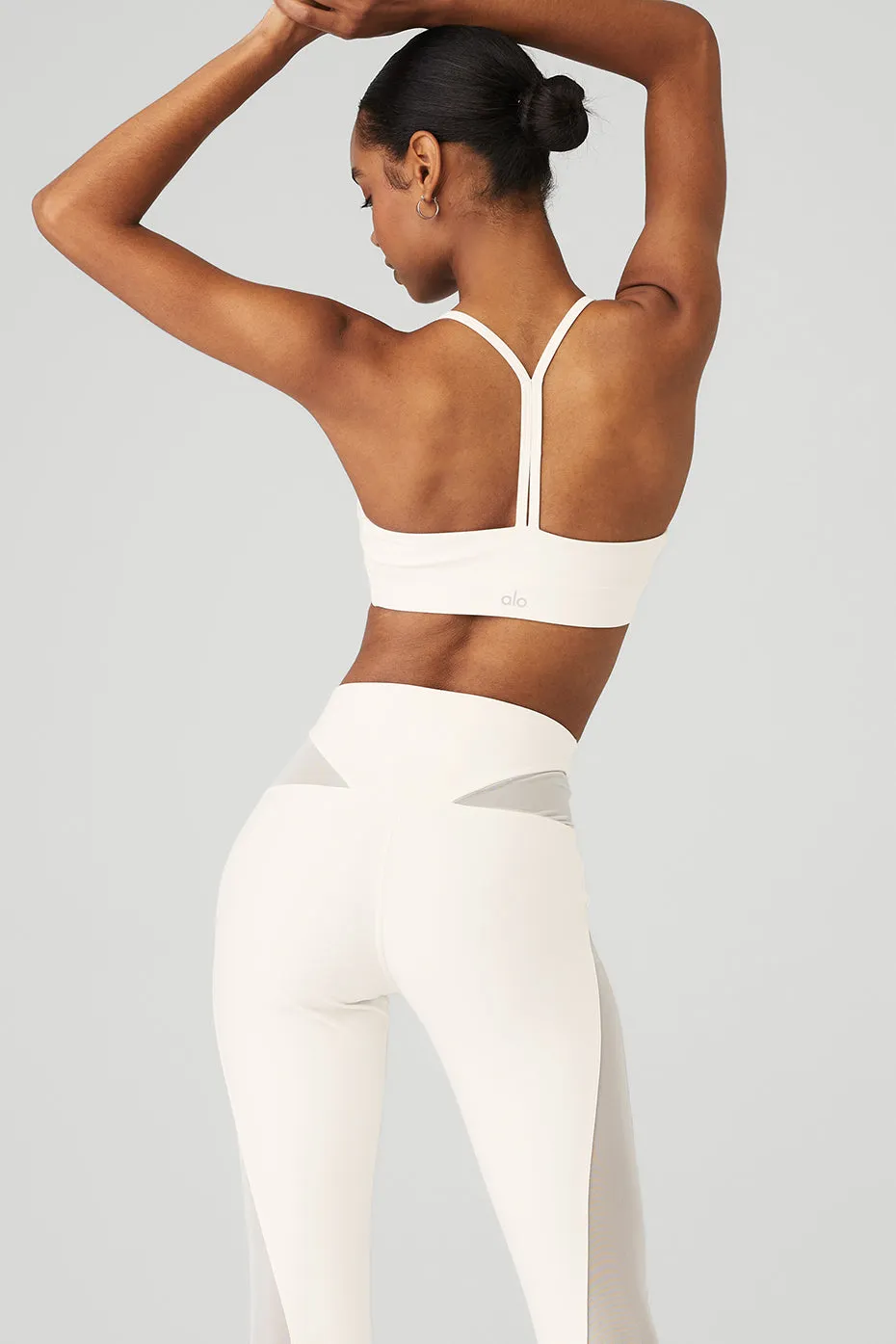 Airlift Mesh Allure Bra - Ivory sold by Alo Yoga product image thumbnail 3