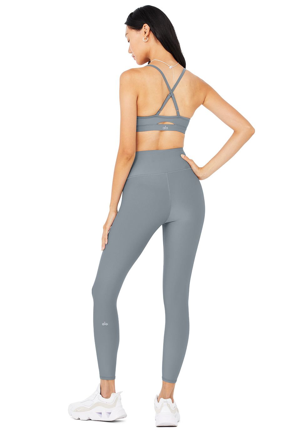 Airlift Intrigue Bra & 7/8 High-Waist Airlift Legging Set sold by Alo Yoga product image thumbnail 18