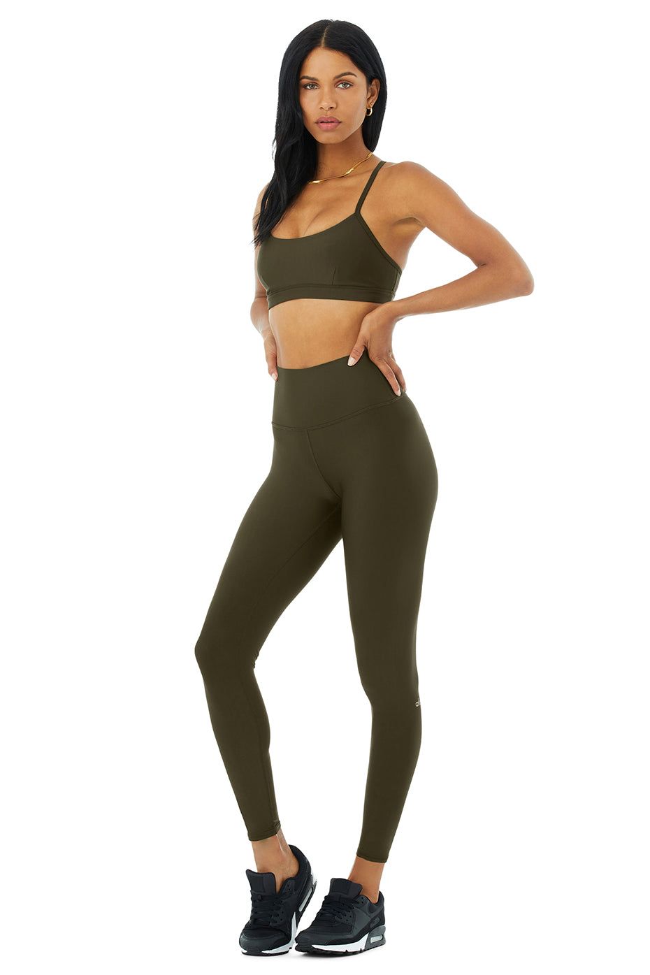 Airlift Intrigue Bra & 7/8 High-Waist Airlift Legging Set sold by Alo Yoga product image thumbnail 9