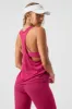 All Day Tank - Pink Summer Crush sold by Alo Yoga