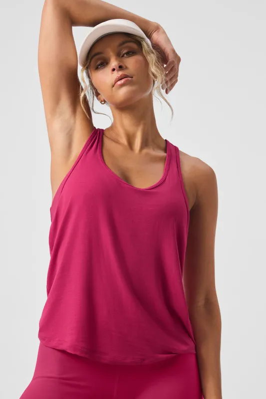 All Day Tank - Pink Summer Crush sold by Alo Yoga