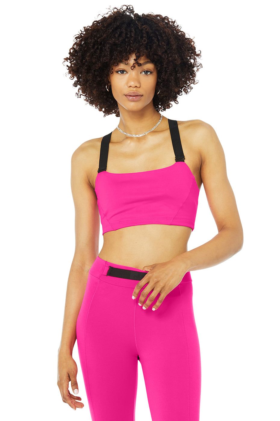 Visionary Bra - Neon Pink sold by Alo Yoga