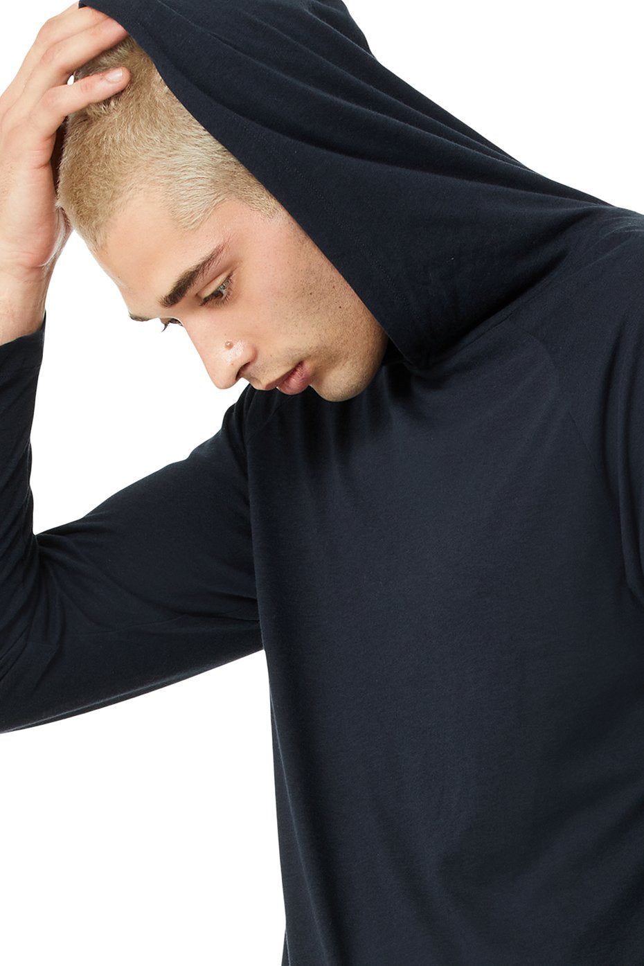 Core Hooded Runner - Dark Navy sold by Alo Yoga product image thumbnail 4