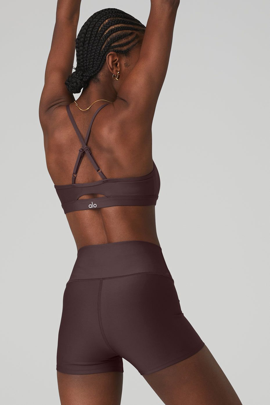Airlift Intrigue Bra - Raisin sold by Alo Yoga product image thumbnail 3