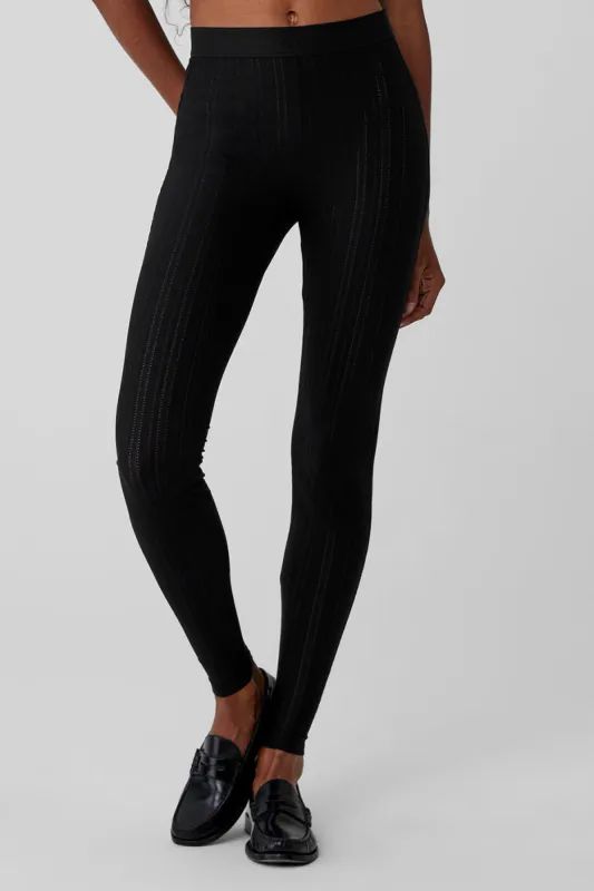 High-Waist Euphoria Legging - Black sold by Alo Yoga