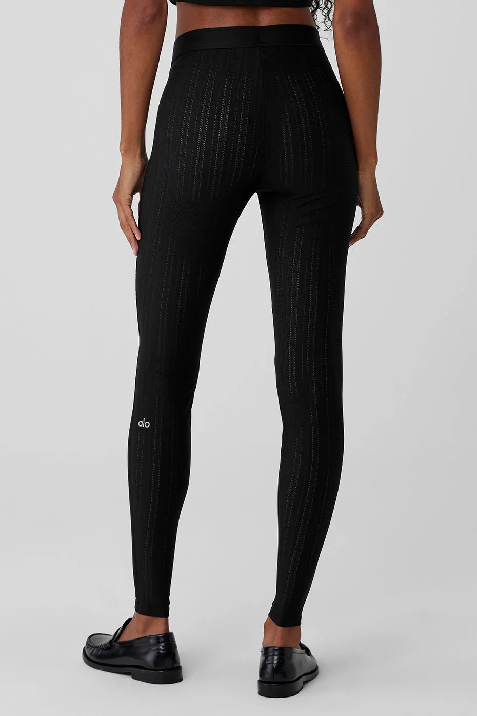High-Waist Euphoria Legging - Black sold by Alo Yoga product image thumbnail 2