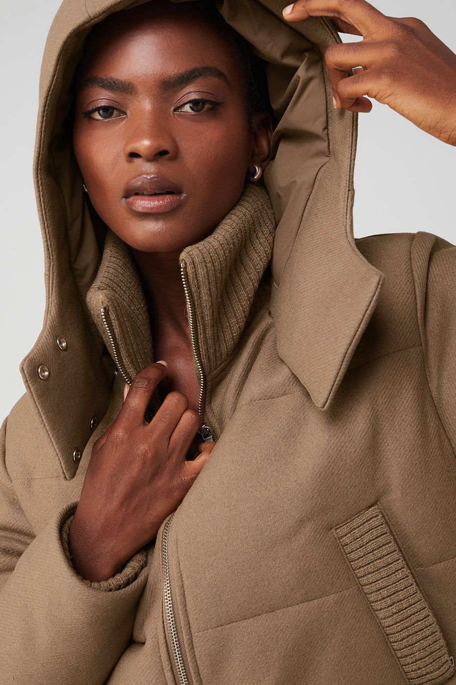 Polaris Puffer Jacket - Gingerbread sold by Alo Yoga product image thumbnail 6