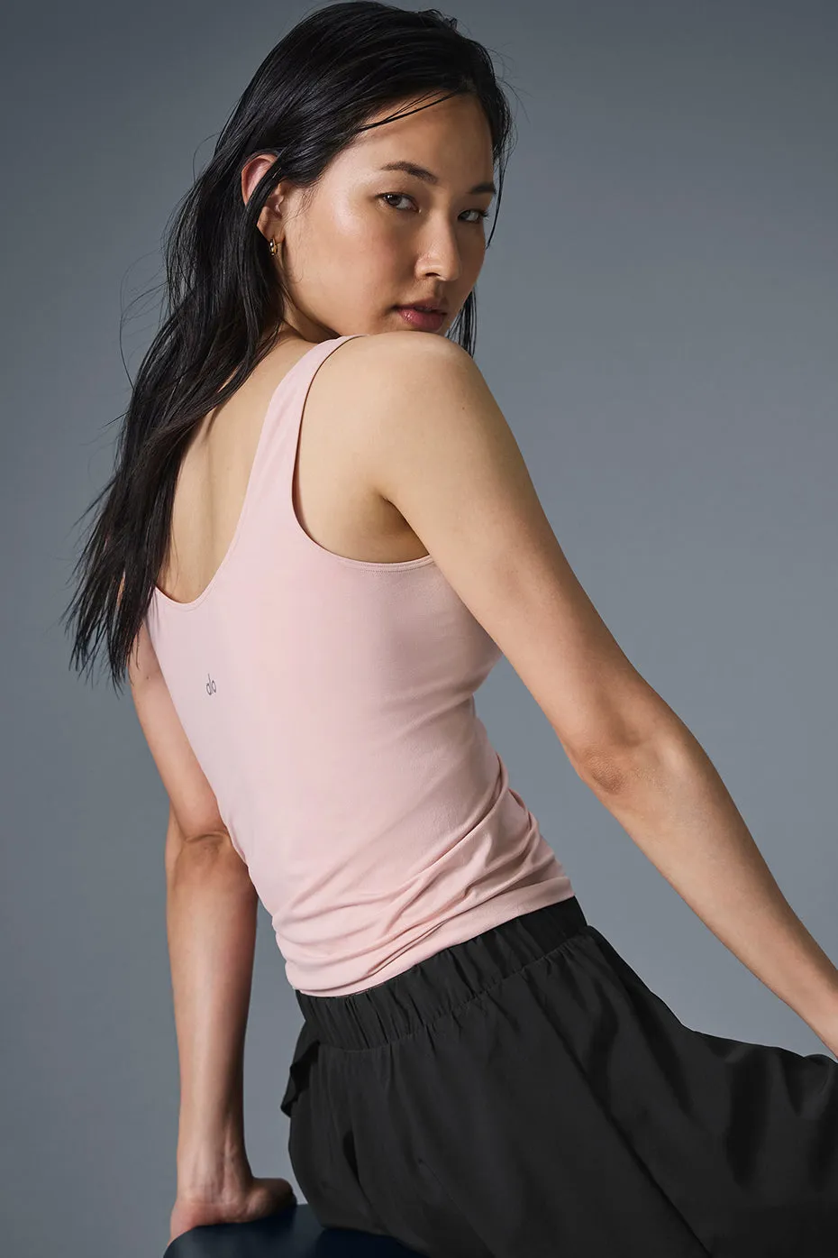 Sheer Glow Tank - Ballet Pink sold by Alo Yoga product image thumbnail 4