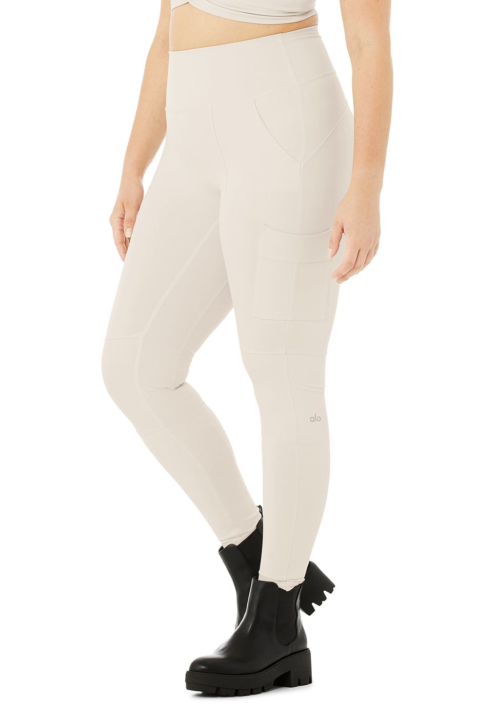 High-Waist Cargo Legging - Bone sold by Alo Yoga product image thumbnail 8