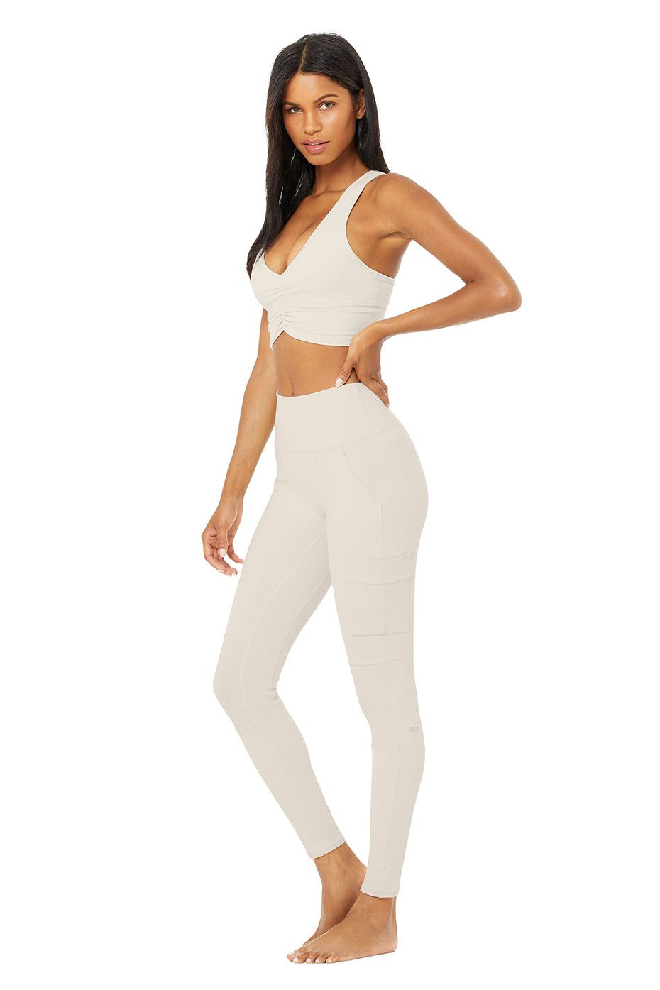High-Waist Cargo Legging - Bone sold by Alo Yoga product image thumbnail 6