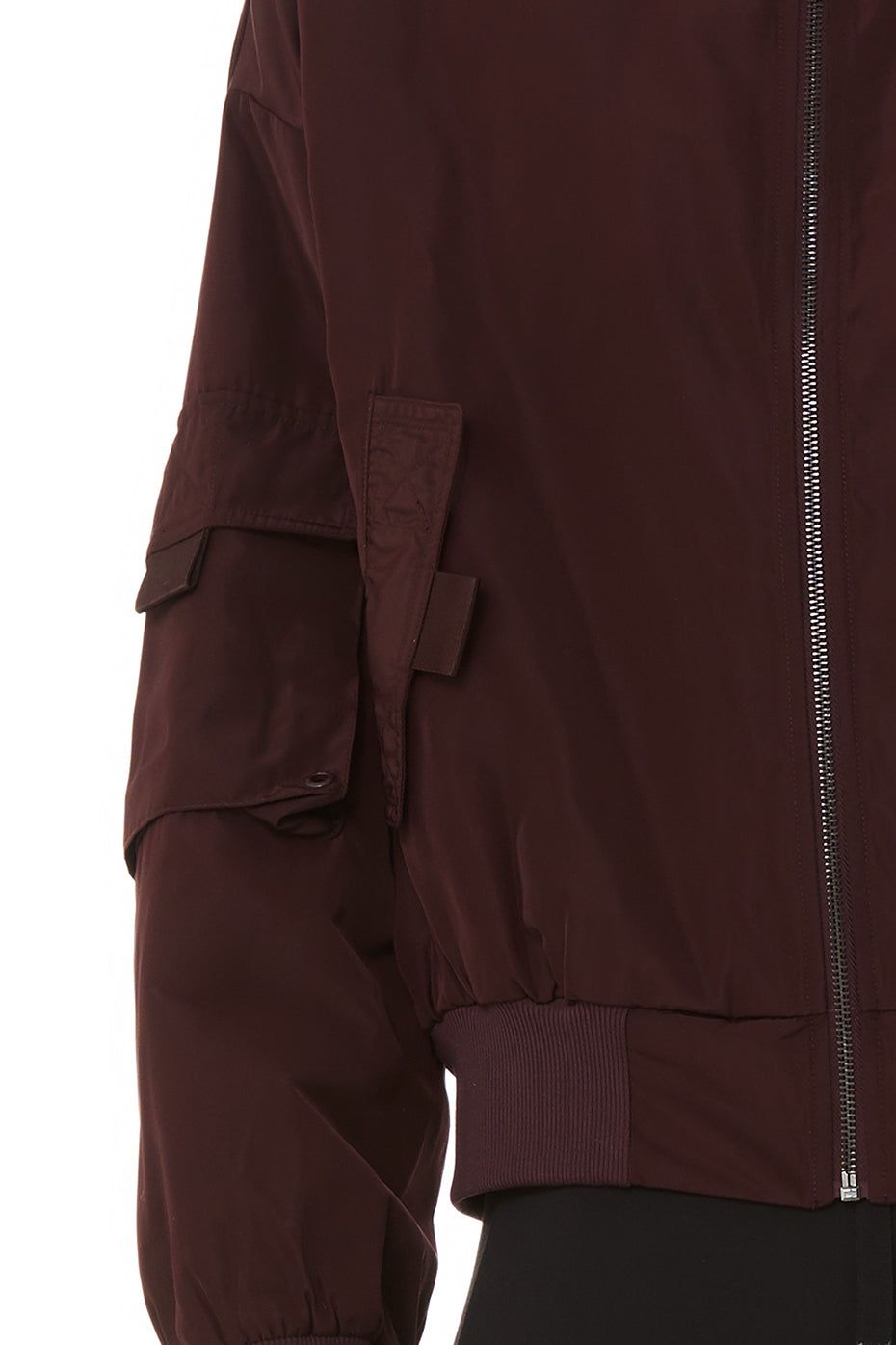 It Girl Bomber - Oxblood sold by Alo Yoga product image thumbnail 4
