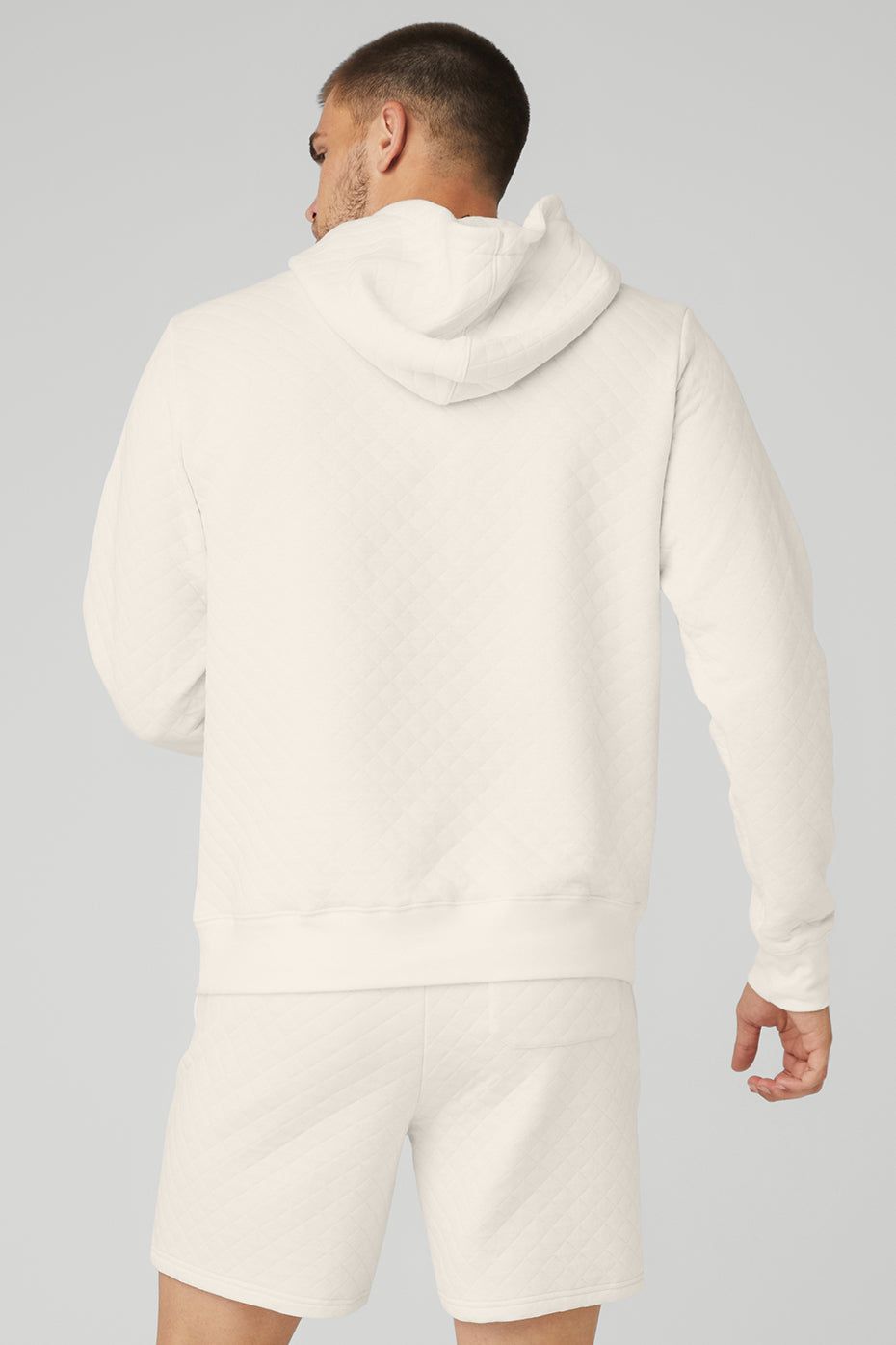 Quilted Stadium Hoodie - Ivory sold by Alo Yoga product image thumbnail 2
