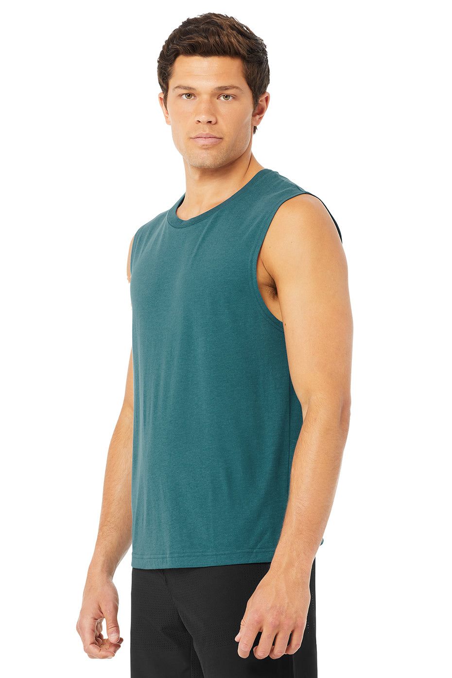 The Triumph Muscle Tank - Mineral Blue sold by Alo Yoga product image thumbnail 3