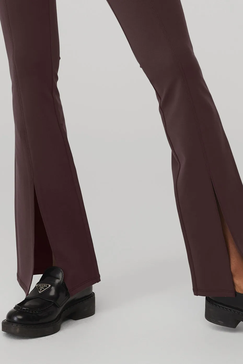 Airbrush High-Waist Flutter Legging - Raisin sold by Alo Yoga product image thumbnail 4