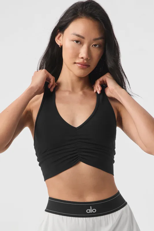Wild Thing Bra - Black sold by Alo Yoga