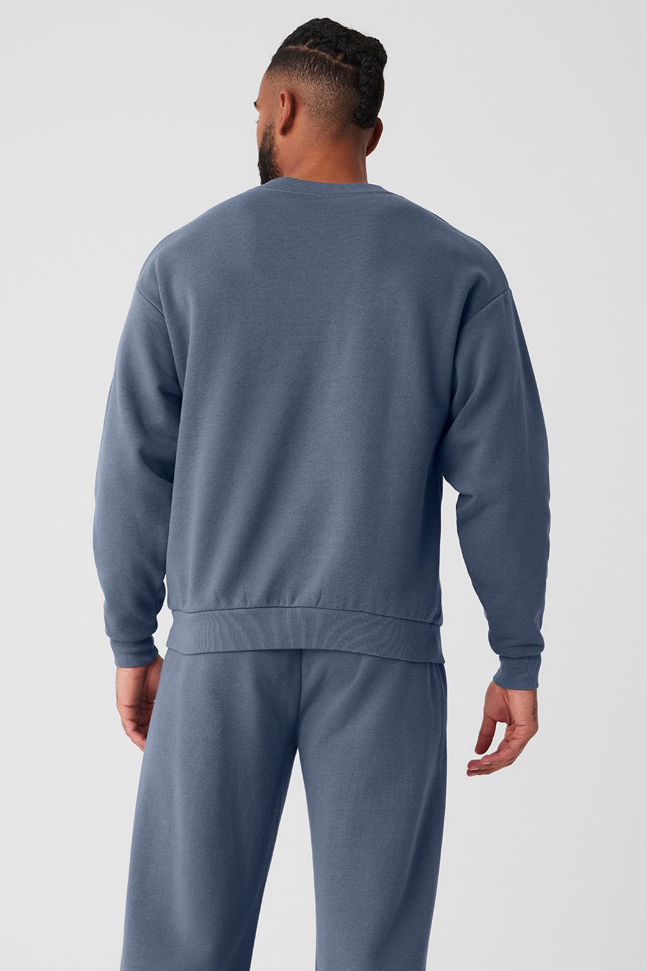 Accolade Crew Neck Pullover - Bluestone sold by Alo Yoga product image thumbnail 2