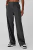 High-Waist Pursuit Trouser - Anthracite sold by Alo Yoga