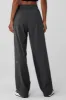 High-Waist Pursuit Trouser - Anthracite sold by Alo Yoga