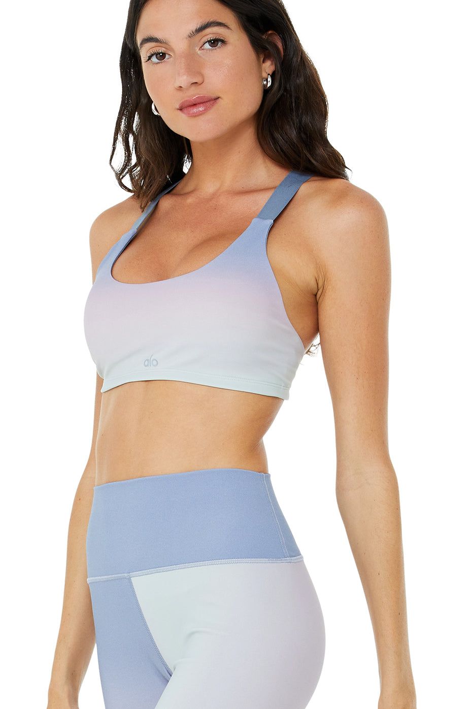 Vapor Gradient Dusk Take Charge Bra - Sunrise Sky sold by Alo Yoga product image thumbnail 4